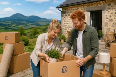 Déménager pas cher en Auvergne