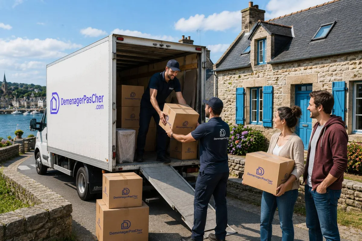 Déménager pas cher en Bretagne